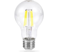 Лампа светодиодная IN HOME LED-A60-deco 4PACK 11Вт 230В Е27 4000К 1160Лм (4шт./упак) прозрачная 4690612053417
