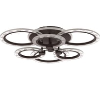 Люстра BayerLux с ПДУ 10021/6CF LED 110Вт 3000-6000К диммер кофе 62х62х12 см 5169303
