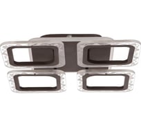Люстра BayerLux с ПДУ 10027/4CF LED 79Вт 3000-6000К диммер кофе 41х41х7 см 5169313
