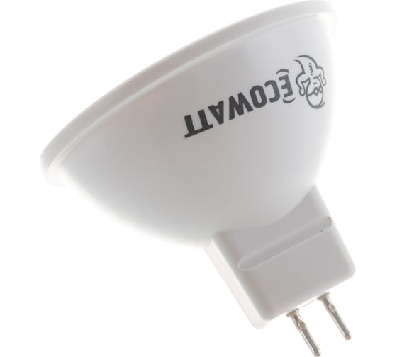 Лампа ECOWATT светодиодная MR16 230В 3.235W 4000K GU5.3 холодный белый свет 4606400614012