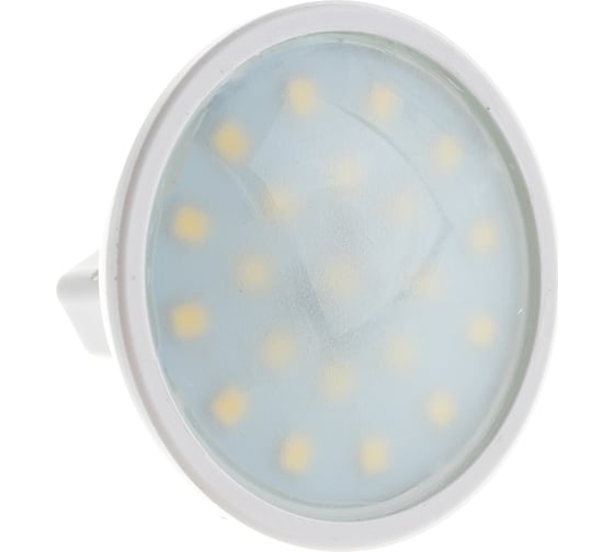Лампа ECOWATT светодиодная MR16 230В 3.235W 4000K GU5.3 холодный белый свет 4606400614012