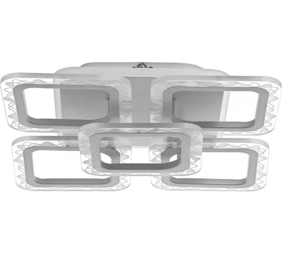 Люстра BayerLux с ПДУ 10028/5WT LED 94Вт 3000-6000К диммер белый 41х41х9 см 5169314 1
