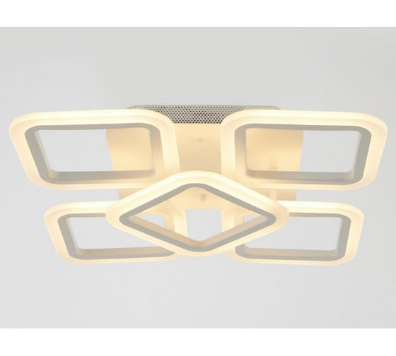 Люстра BayerLux с ПДУ 71171/5 LED 90Вт диммер 3000-6000К белый 40,5х40,5х11,5 см 4934955