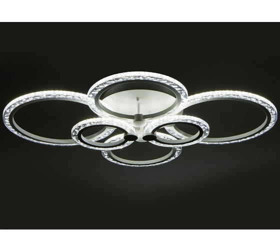 Люстра BayerLux с ПДУ 71178/6 LED 144Вт диммер 3000-6000К белый 78,5х78,5х13,5 см 4934962