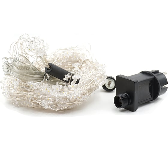 Гирлянда светодиодная Магия праздника ЗВЕЗДОЧКИ 360 LED, тепл. бел. 3 м/нитей, GS IP20, 6V, адаптер MAG-G016-360