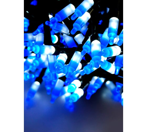 Гирлянда светодиодная Магия праздника с гол. наконеч.ФЕЙЕРВЕРК, 5 мм., 500 LED, хол. бел., 5м, 8 реж. MAG-G083-500