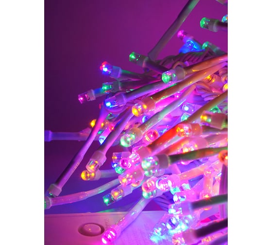 Гирлянда светодиодная Магия праздника ФЕЙЕРВЕРК, 500 LED, многоцвет., 5м, 8 режимов MAG-G052-500
