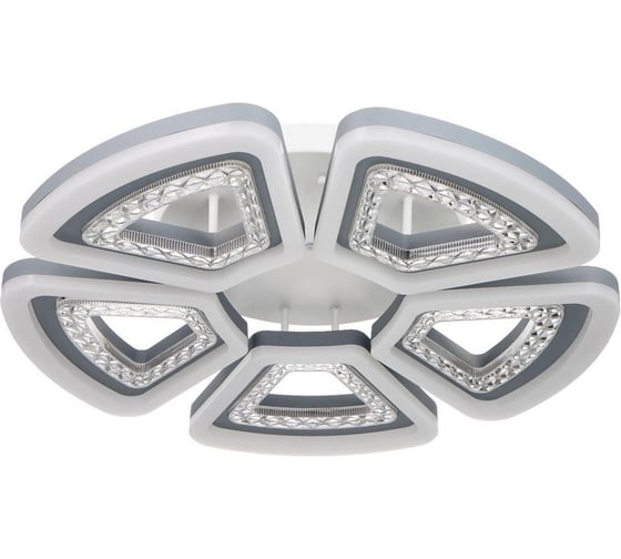 Люстра BayerLux с ПДУ 74632/5 LED 150Вт диммер 3000-6000К белый 71х71х13 см 4941592