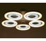 Люстра BayerLux с ПДУ 74630/5 LED 140Вт диммер 3000-6000К белый 64х64х12,5 см 4941590 3