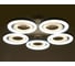 Люстра BayerLux с ПДУ 74630/5 LED 140Вт диммер 3000-6000К белый 64х64х12,5 см 4941590 4