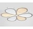 Люстра BayerLux с ПДУ 74663/6 LED 105Вт 3000-6000К диммер бело-прозрачный 50х50х6 см 5073797 2