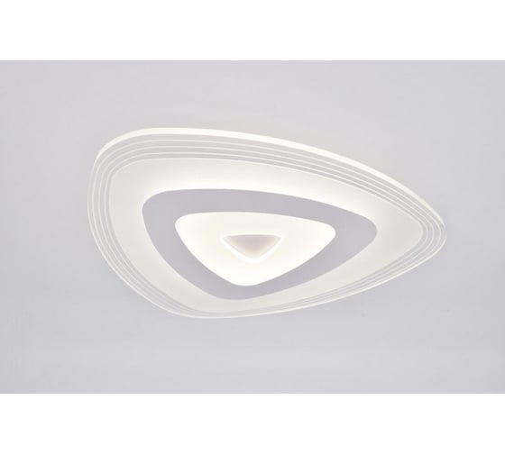 Люстра BayerLux с ПДУ 74661/1 LED 50Вт 3000-6000К диммер бело-прозрачный 50х50х5 см 5073795