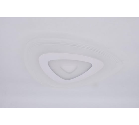 Люстра BayerLux с ПДУ 74661/1 LED 50Вт 3000-6000К диммер бело-прозрачный 50х50х5 см 5073795