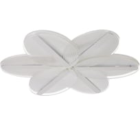Люстра BayerLux с ПДУ 74666/6 LED 85Вт 3000-6000К диммер бело-прозрачный 50х50х6 см 5073800