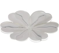 Люстра BayerLux с ПДУ 74667/6 LED 66Вт 3000-6000К диммер бело-прозрачный 50х50х6 см 5073801