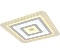 Люстра BayerLux с ПДУ 74662/1 LED 50Вт 3000-6000К диммер бело-прозрачный 50х50х5 см 5073796