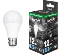 Светодиодная лампа ECON LED A 12Вт E27 4200K A60 ES 7112020