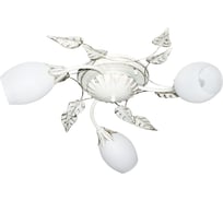 Светильник потолочный ЭЛЕТЕХ Глория 138 бел./зол. (Плафон 8825) НПБ 01-3x60-230 Е14 1005405409