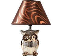 Настольная лампа RISALUX 16280/1BR+GD Е14 40Вт коричнево-золотой 22х22х30 см 5354719