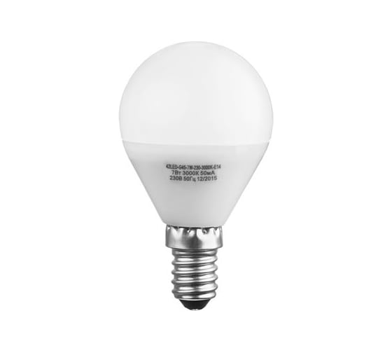Светодиодная лампа Sweko, E14, 5 шт 42LED-G45-7W-230 42LED-G45-7W-230-6500K-E14_5