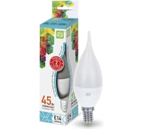 Лампа светодиодная ASD LED-СВЕЧА НА ВЕТРУ-std 5Вт 230В Е14 4000К 450Лм 4690612004525 00-00002419