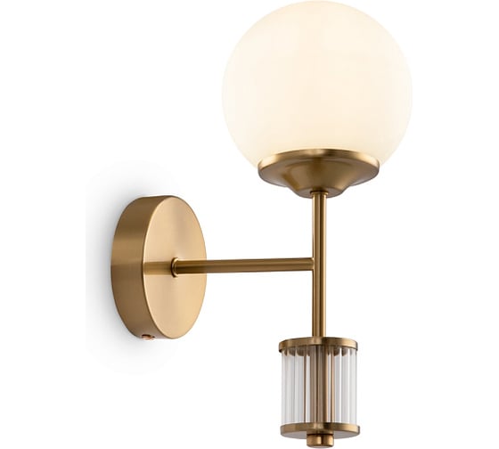 Настенный светильник Freya (бра) Bolas 1хE27x60W Латунь FR5185WL-01BS 1