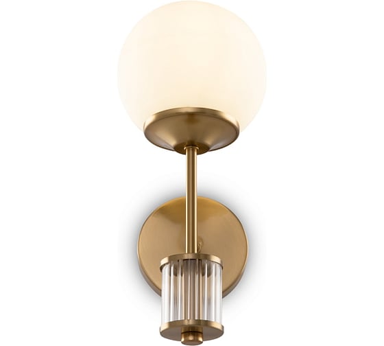 Настенный светильник Freya (бра) Bolas 1хE27x60W Латунь FR5185WL-01BS