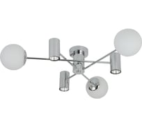 Люстра Schaffner, 3xE27/60W, 3хGU10/7W Ollega 9140-3+3 CR