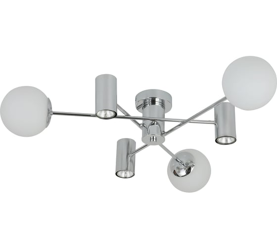 Люстра Schaffner, 3xE27/60W, 3хGU10/7W Ollega 9140-3+3 CR 1