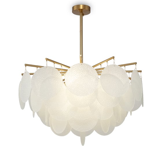 Люстра Freya Porto 6хE14x60W Латунь FR5104PL-06BS