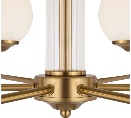 Люстра Freya Bolas 6хE27x60W Латунь FR5185PL-06BS
