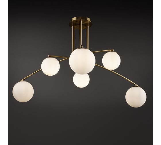 Потолочный светильник Freya Hanger 6хE14x60W Латунь FR5443CL-06BS