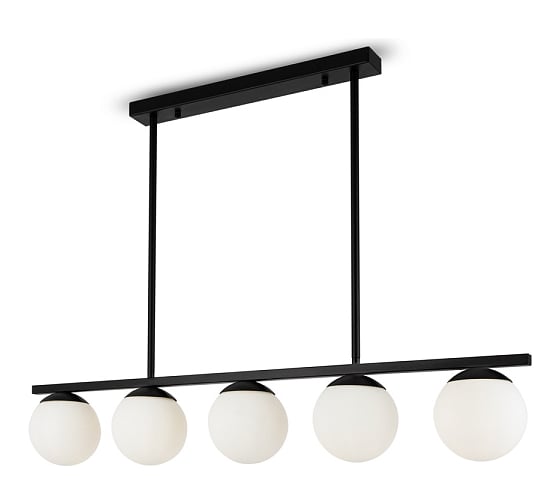 Подвесной светильник Freya Zing 5хE27x60W Черный FR5199PL-05B 1