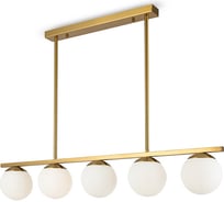 Подвесной светильник Freya Zing 5хE27x60W Латунь FR5199PL-05BS
