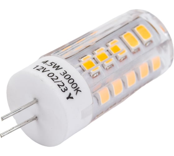 Лампа Smartbuy LED G4-4,5W, 3000, G4 SBL-G4 4_5-30K