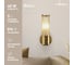 Светильник настенный Moderli Бра Brass, латунь, прозрачный V11020-1W 3