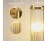 Светильник настенный Moderli Бра Brass, латунь, прозрачный V11020-1W 4