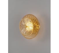 Светильник настенный Moderli светодиодный Бра Brass, латунь, прозрачный V11022-WL