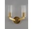 Светильник настенный Moderli Бра Brass, латунь, прозрачный V11073-2W 6
