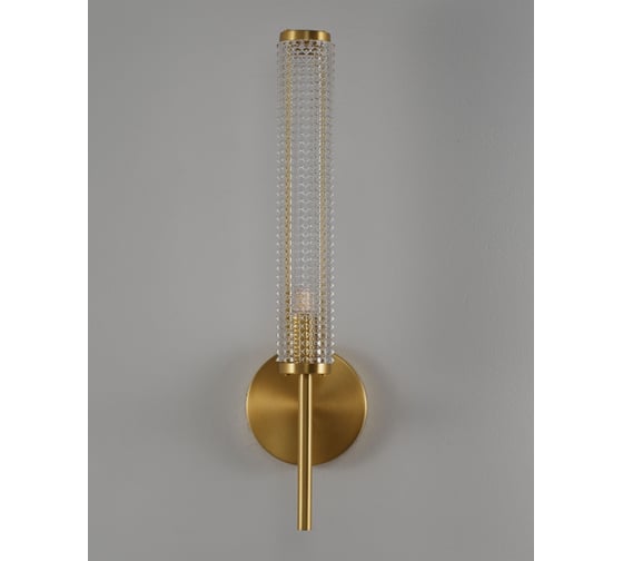 Светильник настенный Moderli Бра Brass, латунь, прозрачный V11021-1W