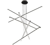 Люстра подвесная Citilux Trent LED с пультом Чёрная CL203761