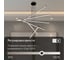 Люстра подвесная Citilux Trent LED с пультом Чёрная CL203761 7