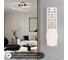 Люстра потолочная Citilux TRIO с пультом Черный+Золото CL215B132 15