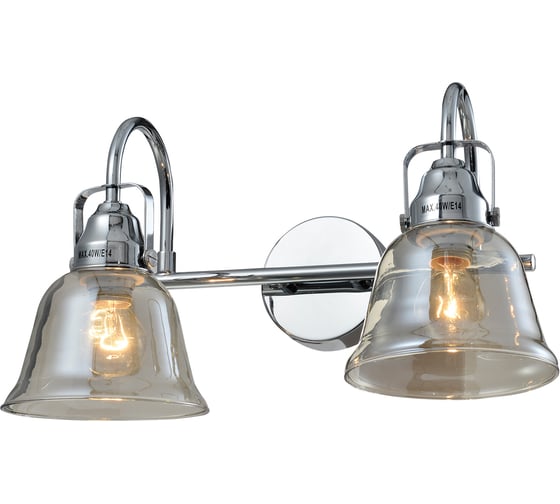 Настенный светильник Rivoli 5055702 Avrora A2 Хром 2хE14 40W 8/48 Б0047345 1