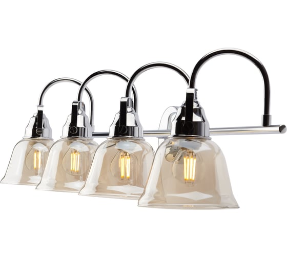 Настенный светильник Rivoli 5055704 Avrora A4 Хром 4хE14 40W 4/128 Б0047347