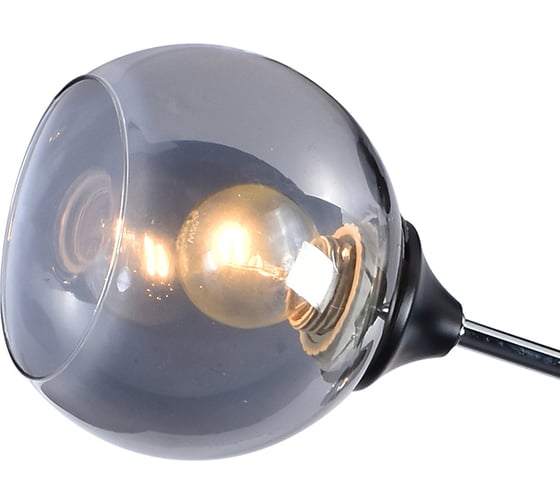 Люстра Rivoli 9020303 Karoline P3 черный/хром 3хE27 60W 64 Б0049189