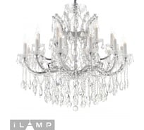 Подвесная люстра iLAMP Diamond 6071-18 CR+CL