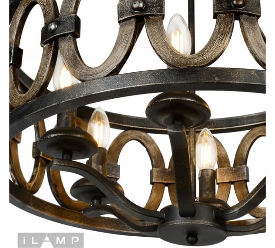 Подвесная люстра iLAMP Organic Loft192-6