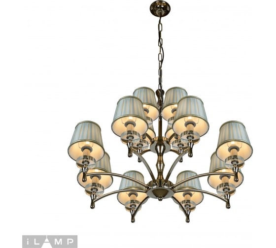 Подвесная люстра iLAMP Olivia 82336/8+4 CR