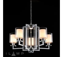 Подвесная люстра iLAMP King RM6201-5 CR+CL